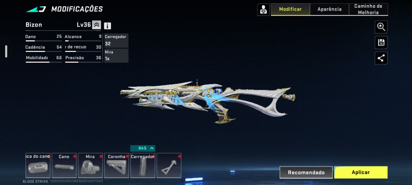CONTA SIMPLES BLOODSTRIKE