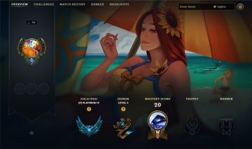 PLATINA 4 | MMR ALTO | APENAS 1 JOGO | 3 SKINS | 48 CAMPEÕES [FULL ACESSO]