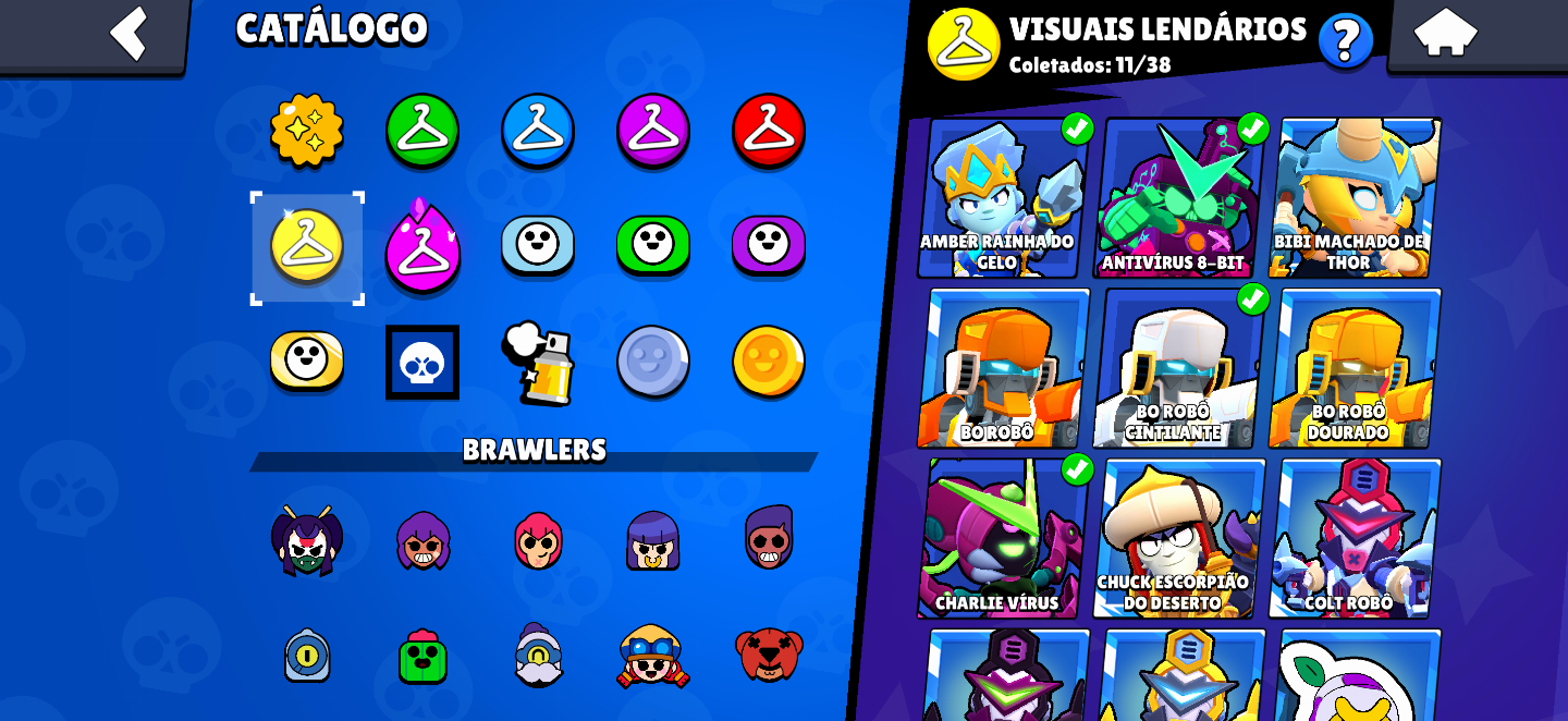 BRAWL STARS - MELHOR CONTA 100K FAMA ALIEN FULL ACESSO ALIENÍGENA PROMOÇÃO