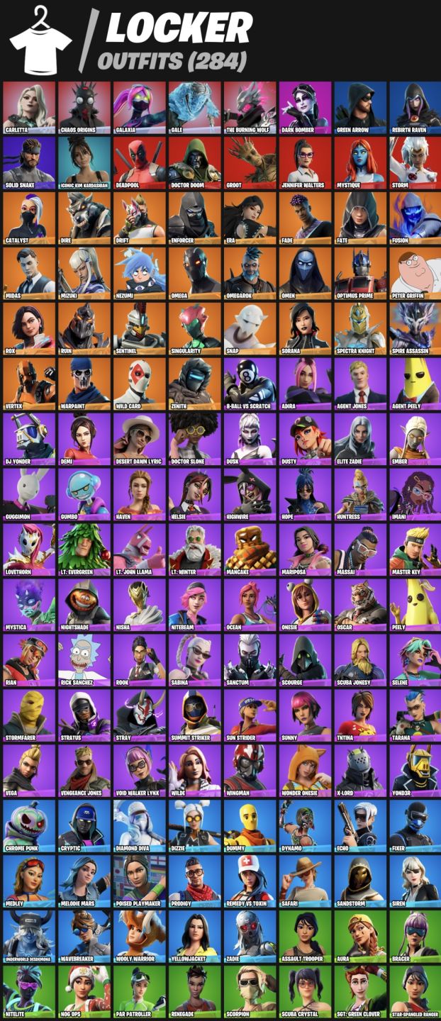 Conta Fortnite OGSeason 4 Salve o Mundo V-Bucks Twitch Pack Skins e Danças Raras