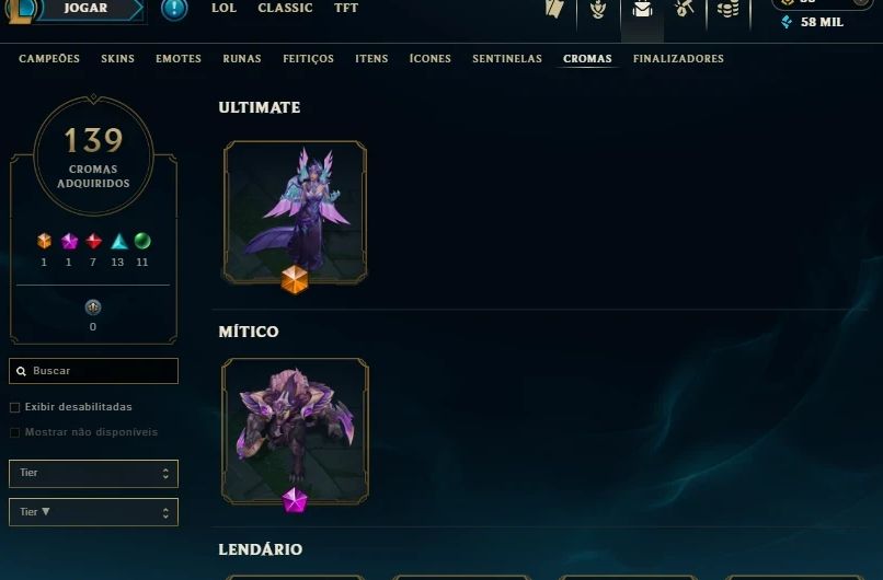 Conta Lol Diamante 2 431 Skins Ex Mestre C Yone Pacificador Main Yasuo Ex Gm