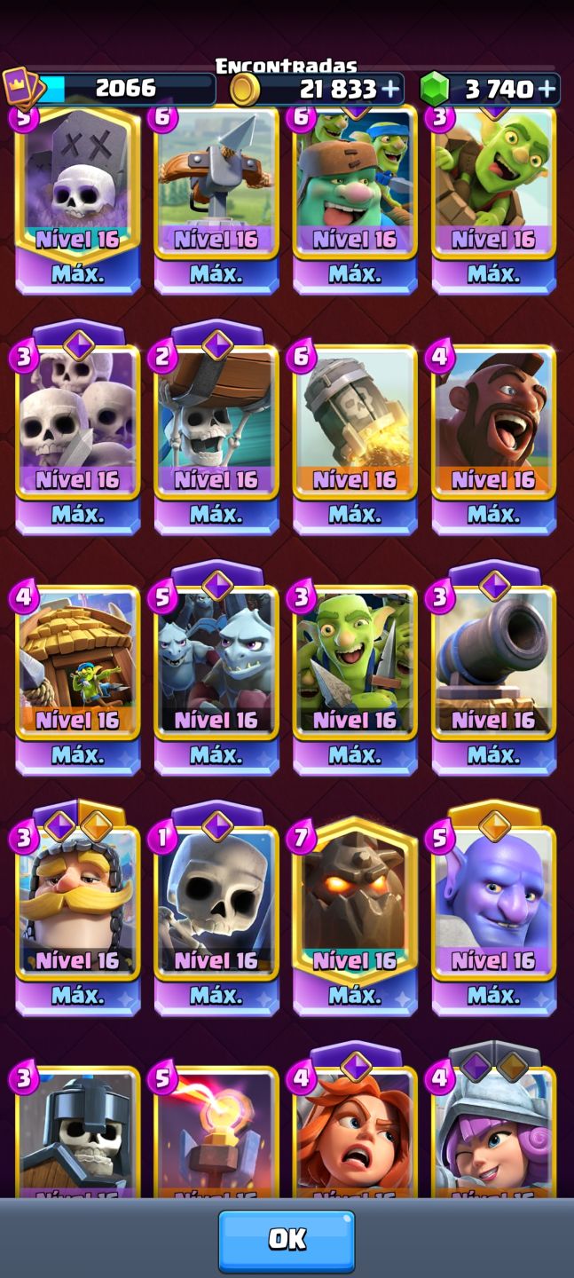 CONTA TOP CLASH ROYALE!!!
