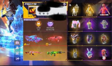 Conta Prime 8 Free Fire Com Várias Skins Raras (PROMOÇÃO)