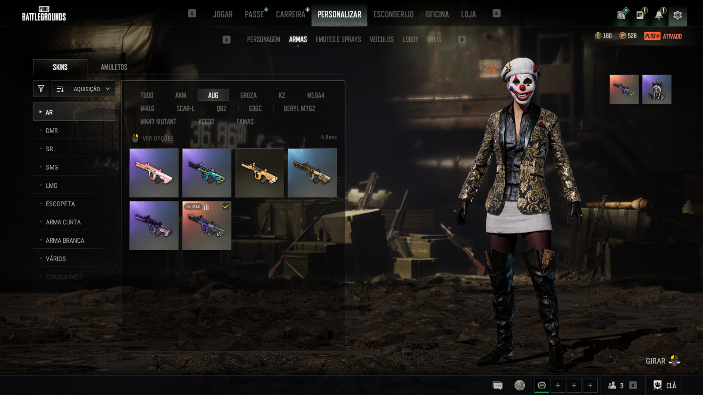 CONTA PUBG RARA E VALORIZADA +4.000 HORAS|+R$5.000 INVESTIDOS |SEM BAN|