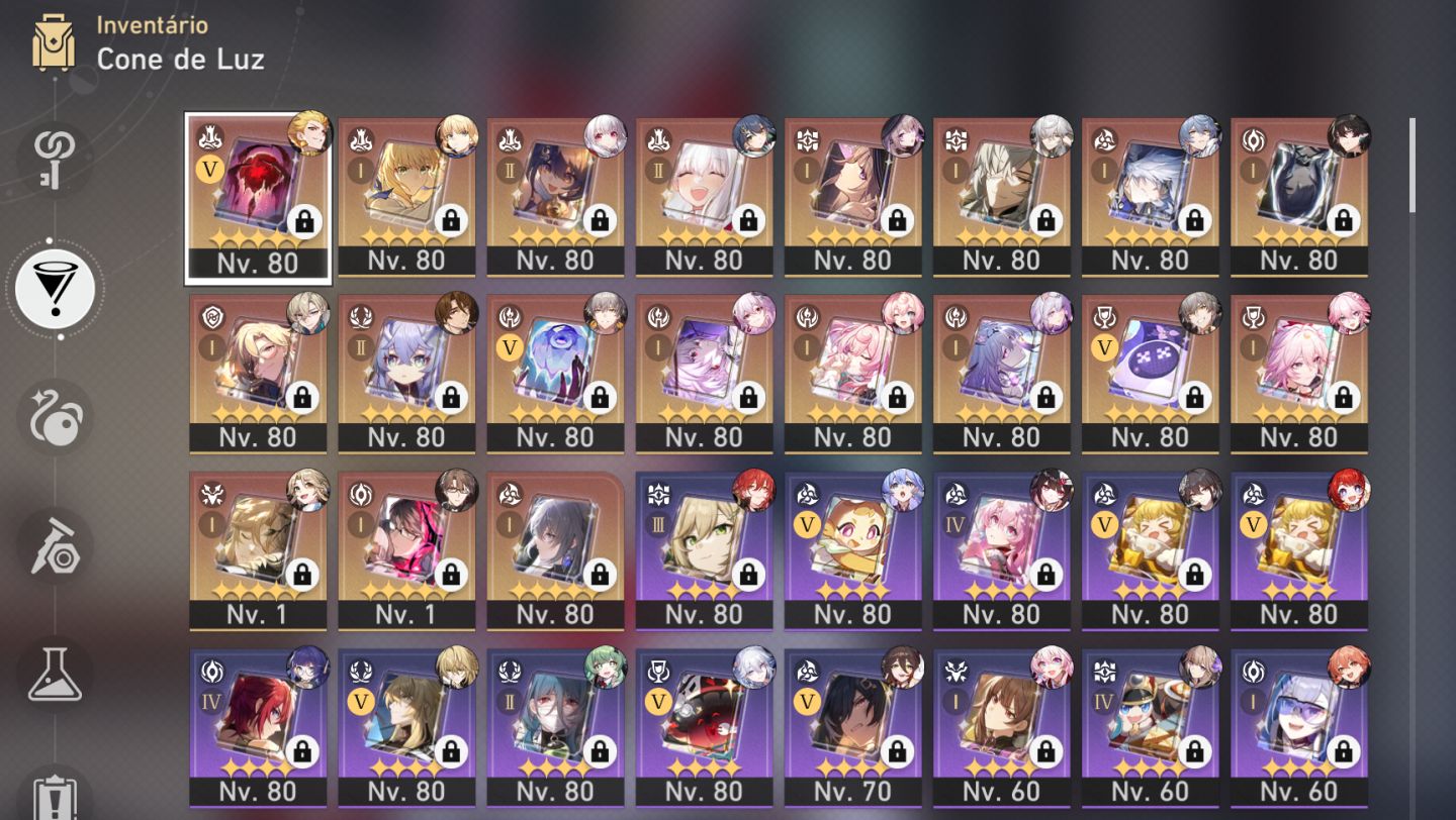 E2S1 Castorice + E2S1 Evanescia (Times fechados) Conta endgame