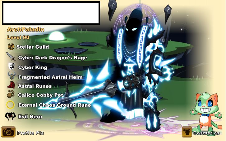 CONTA ANTIGA DE AQW (AdventureQuest Worlds)