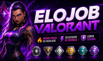 ELOJOB VALORANT - MAIS BARATO DO MERCADO - ENTREGA RÁPIDA