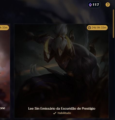 CONTA DE LOL DIAMANTE COM YASUO EMISSARIO GENESIS E MAIS DE 300 SKINS