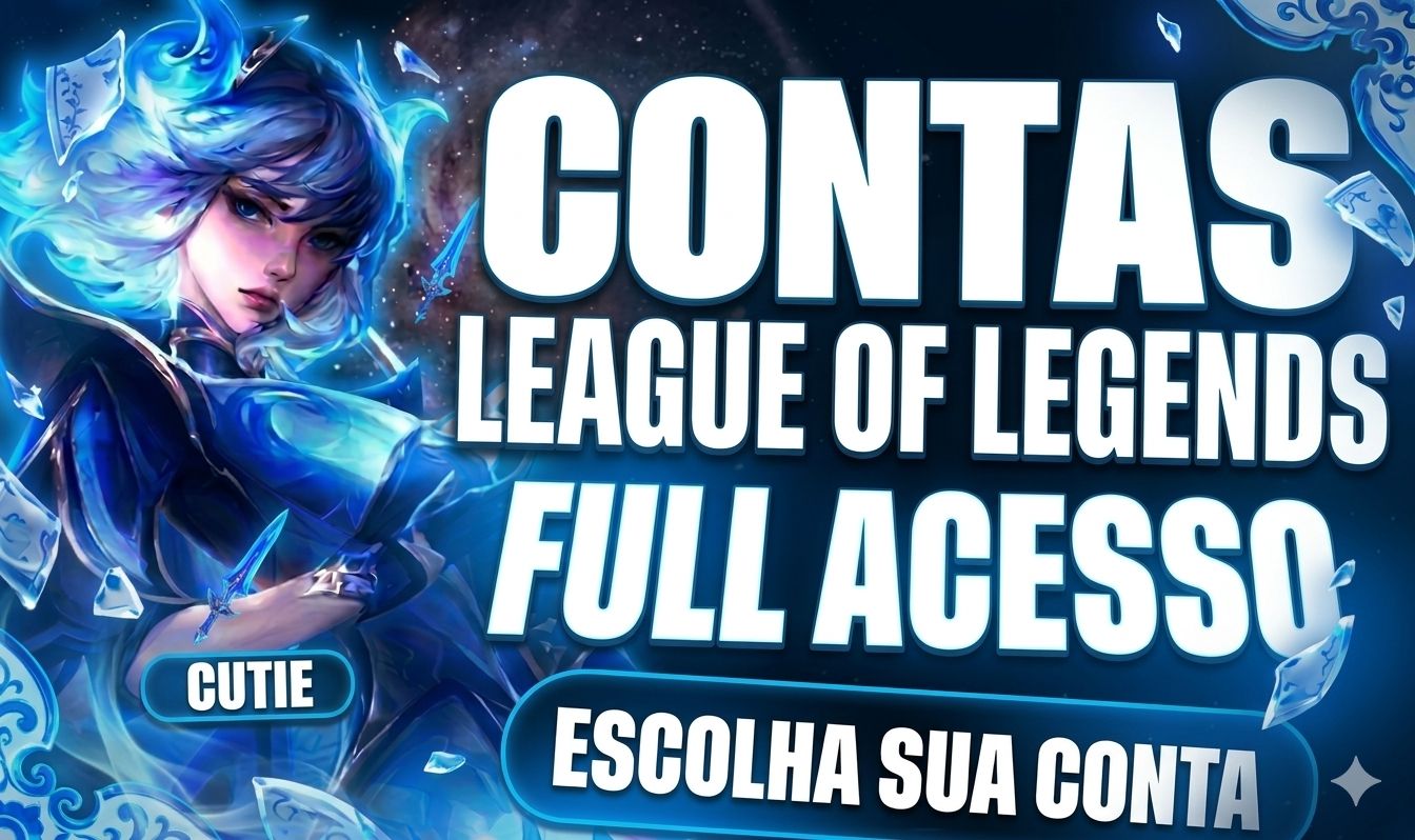 CONTAS SMURF LOL | LEAGUE OF LEGENDS | FULL ACESSO [BR] - ENTREGA AUTOMÁTICA