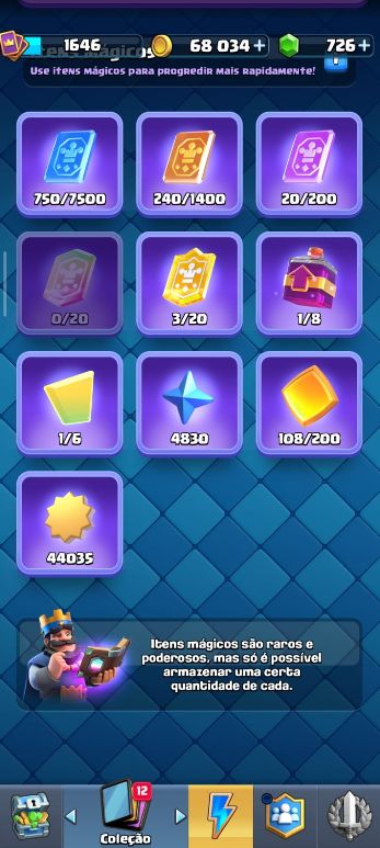 Conta muito upada e forte com 12700 trofeus!!!