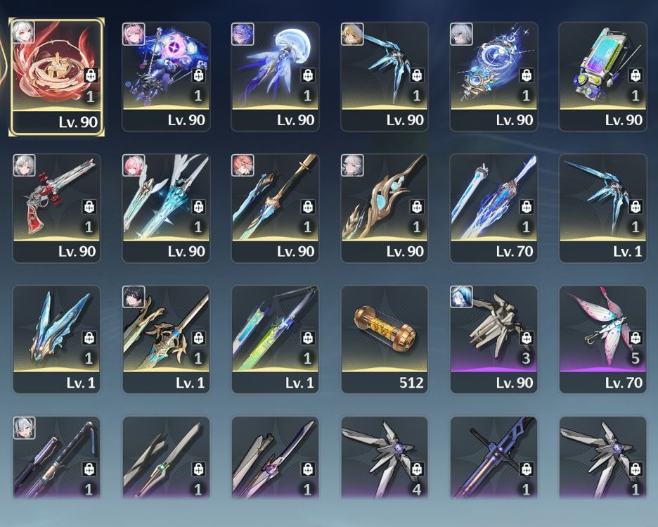 AemeathC3, HshinC2, conta com várias armas e bonecas!!