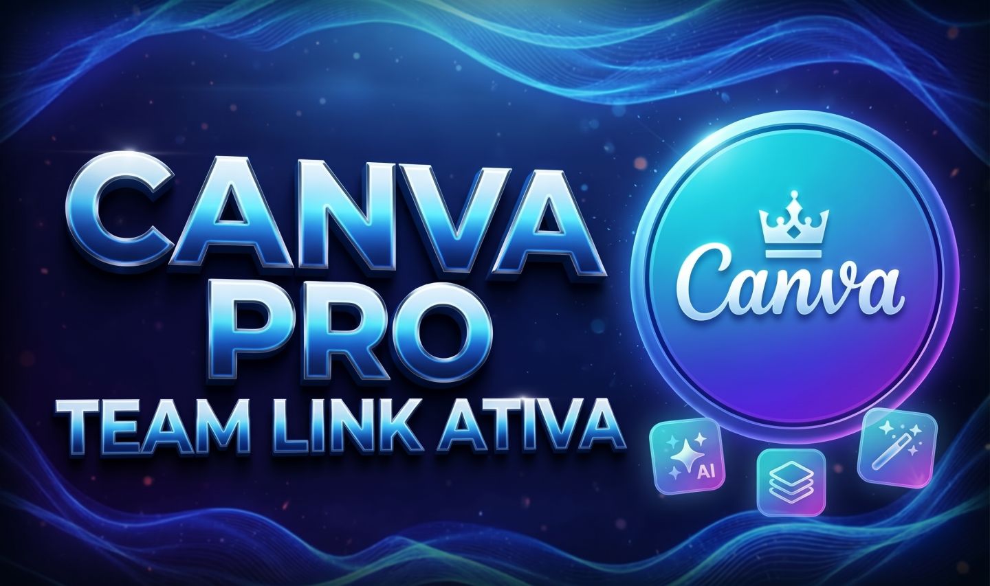 Canva Pro 30 Dias Mensais