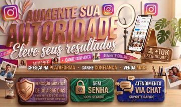 SEGUIDORES INSTAGRAM - CURTIDAS E VIEWS (REPOSIÇÃO GARANTIDA DE 30 DIAS)