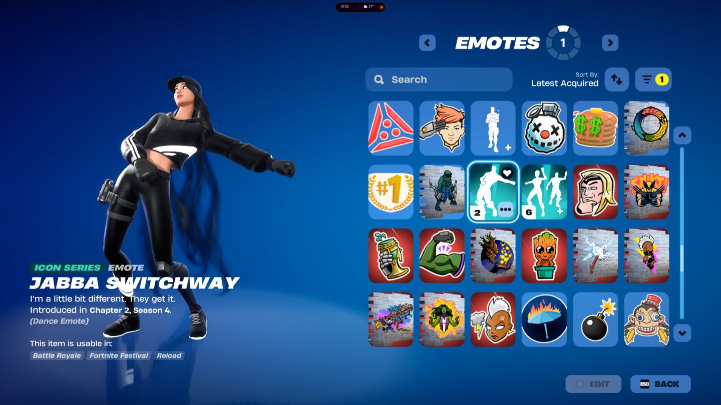 Conta de fortnite antiga nao jogo a MUITO tempo