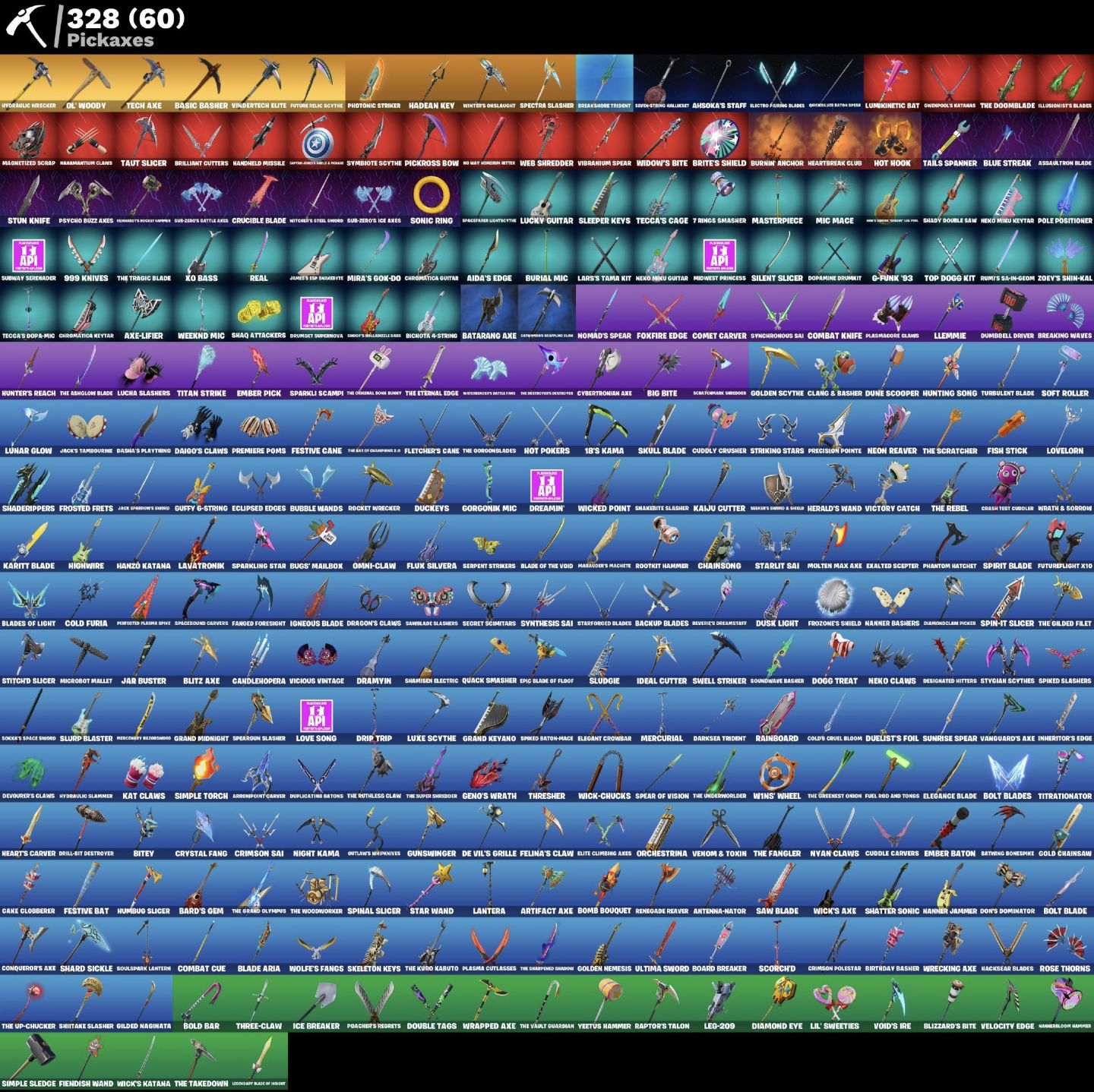 CONTA FORTNITE 413 SKINS + 300 JOGOS EPIC - PRIMEIRO DONO - FULL PLAT