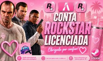 GTA V PARA FIVE M + ROCKSTAR - ENTREGA IMEDIATA - CONTA STEAM