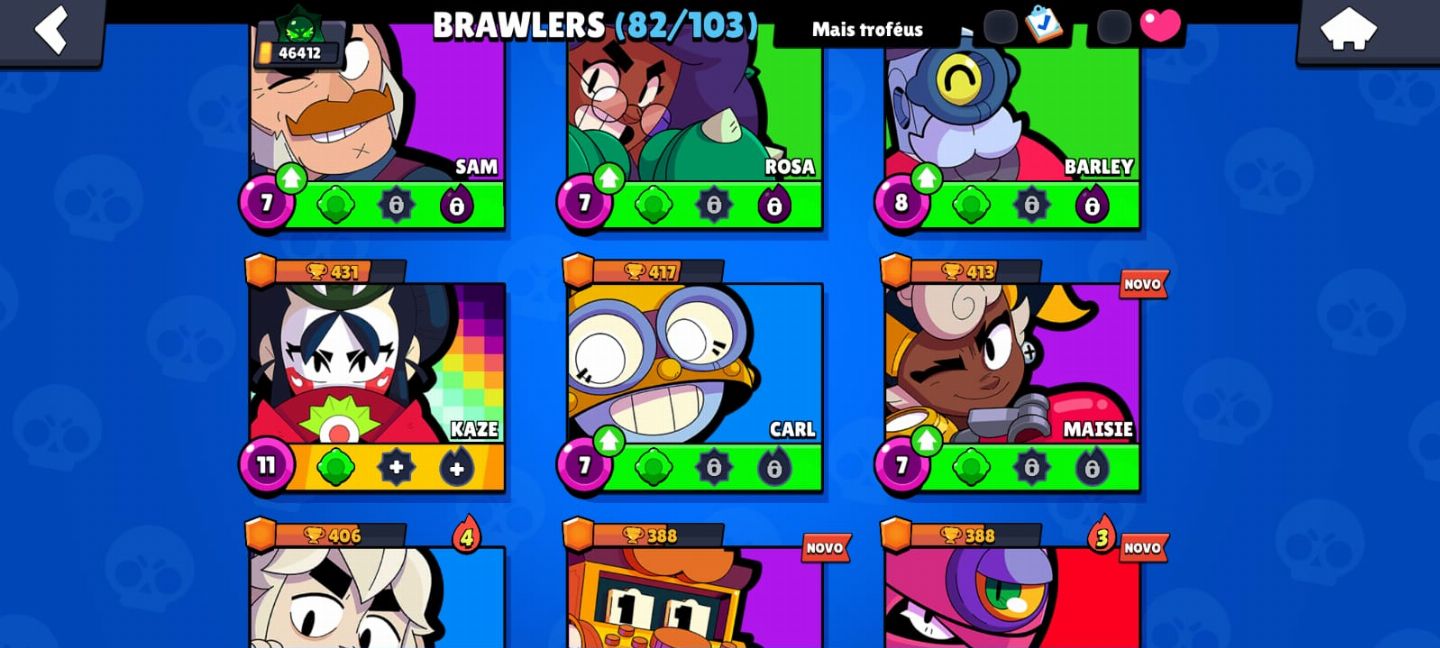 Conta Brawl Stars à venda nível avançado