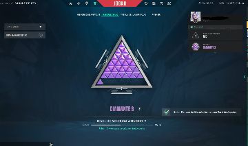 CONTA VALORANT DIAMANTE 3 (SEM SKINS)