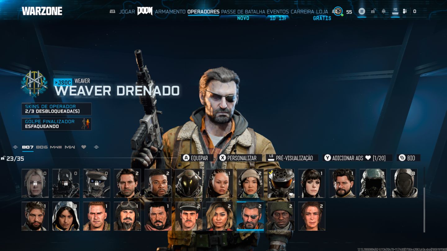 CONTA CALL OF DUTY WARZONE FULL ACESSO, COM RANKED WZ LIBERADA