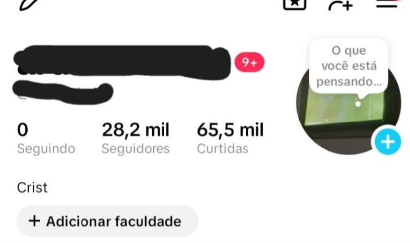 CONTA TIK TOK 28.000k REAIS + CURTIDAS ALTAS + ENGAJADA + GARANTIA , PRA IR LOGO