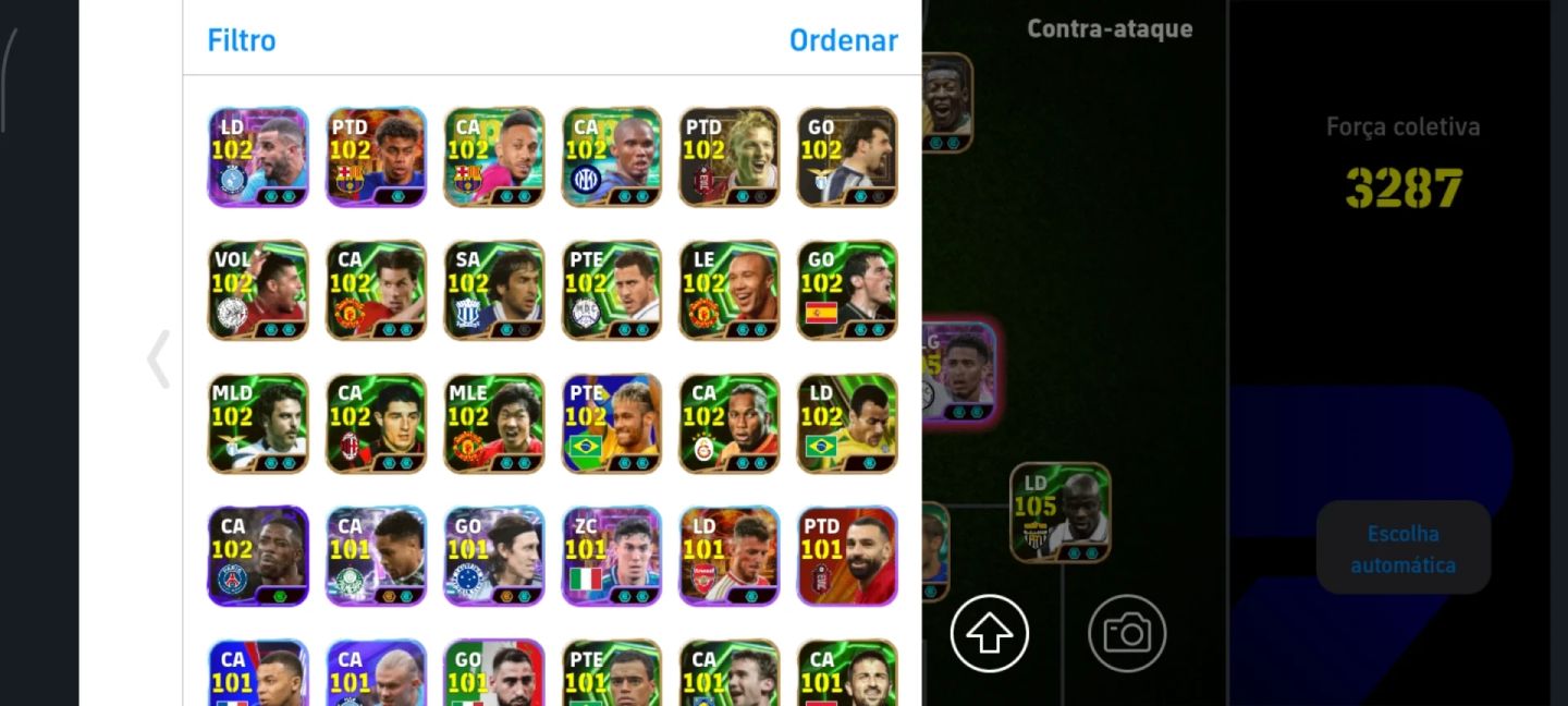 Conta full efootball GULLIT+CR7+MESSI+BEST+NEYMAR+ZAGA BUGADA N É FORÇA MAX!