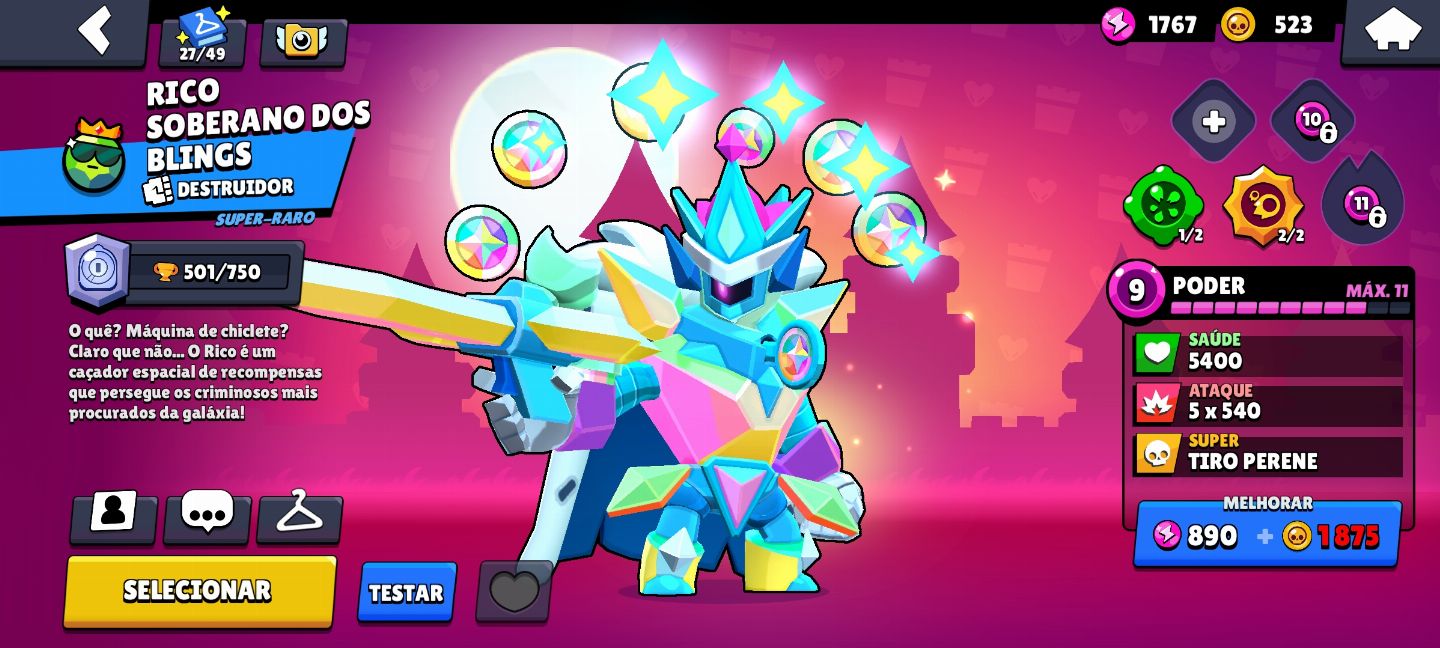 Conta de brawl 2020 25k muito boa