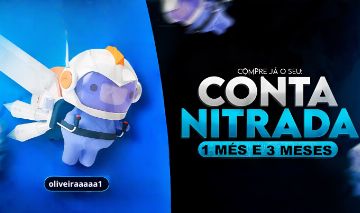CONTAS NITRADA | 1 MÊS E 3 MESES E 14 DIAS| + CONTA VIRGEM