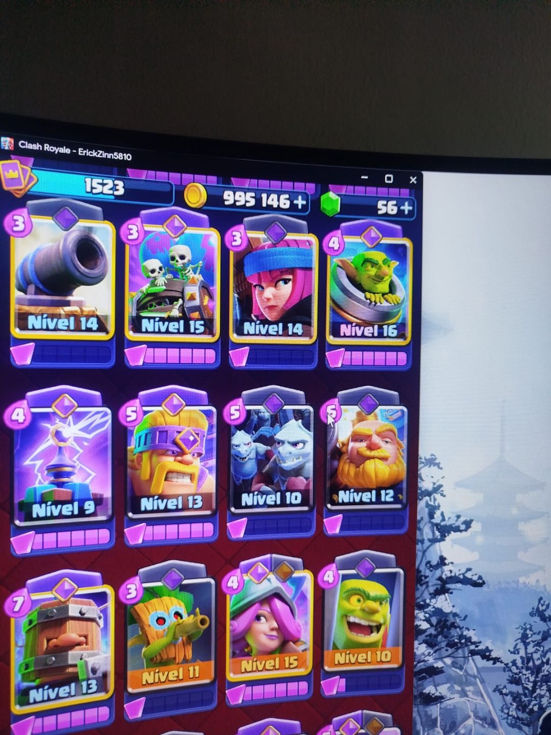 : CONTA DE CLASH ROYALE COM CRL 2024 COM 17 WINS