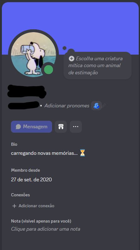 Conta Discord Antiga (2020) | Acesso Total (Full Acesso)