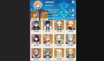 AR57 | Neuvillette, Nahida, Kazuha, Raiden, Yelan,Lohen,Flins,Ayaka | América