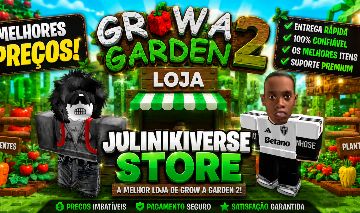 [MENOR PREÇO] GROW A GARDEN 2 | PETS, FRUTAS, SEMENTES E ITENS E GAMEPASSES