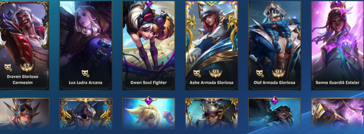 Conta WILD RIFT! Conta boa pra quem não que começa Do zero