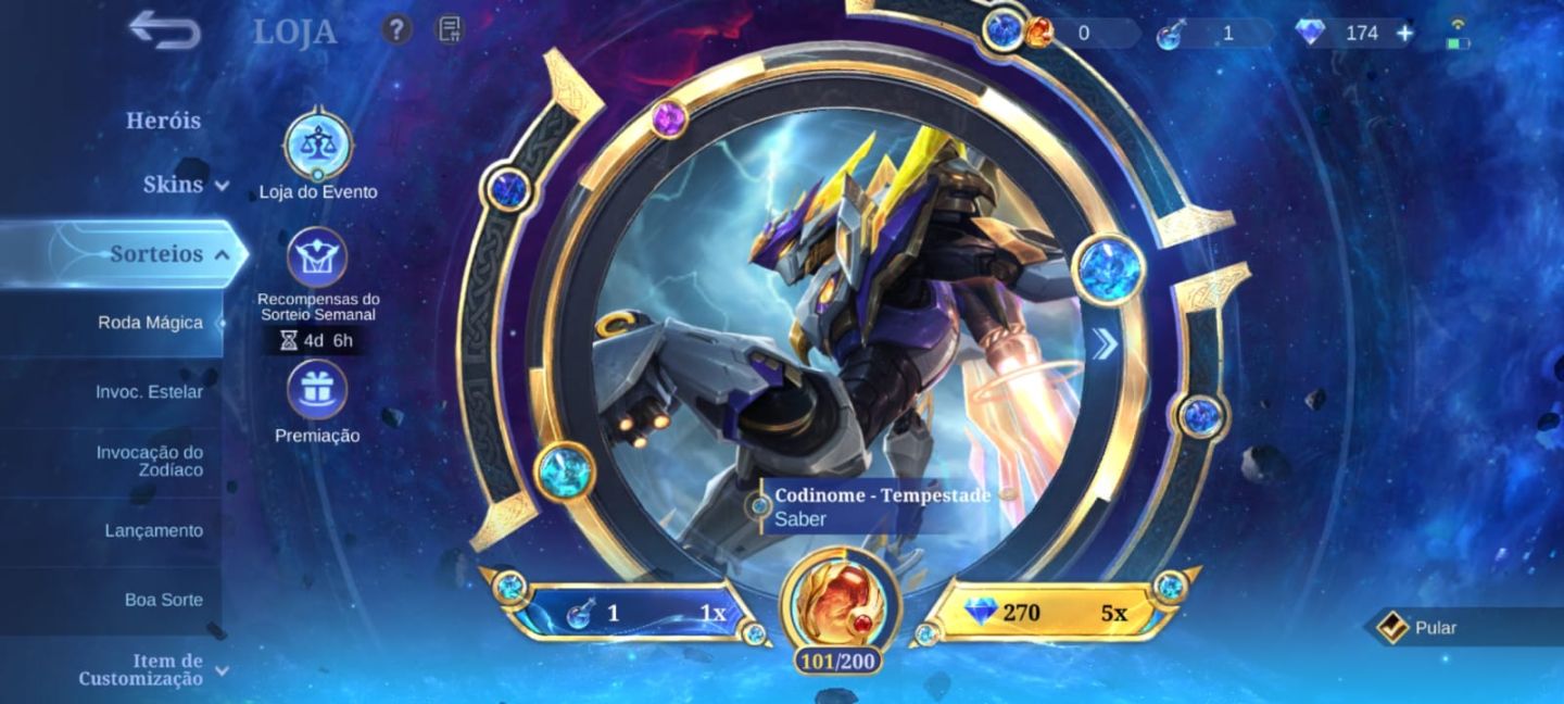 Conta mobile legends(aceito propostas) 314 skins, Itachi, Gaara etc