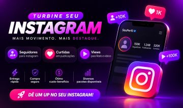 [PROMOÇÂO] SEGUIDORES INSTAGRAM - CURTIDAS E VIEWS - MENOR PREÇO! BARATO