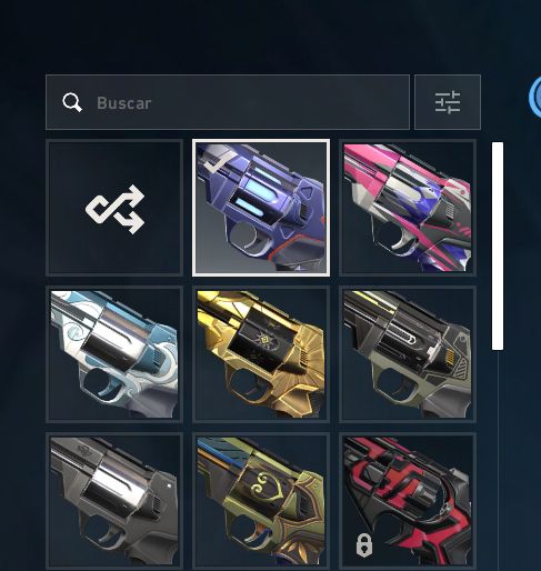 Conta valorant muitas skins criada no beta