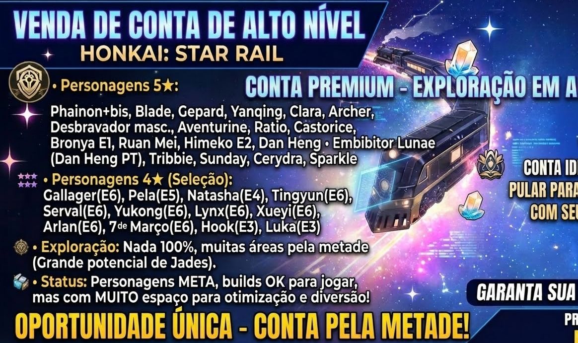 Conta Premium Star Rail