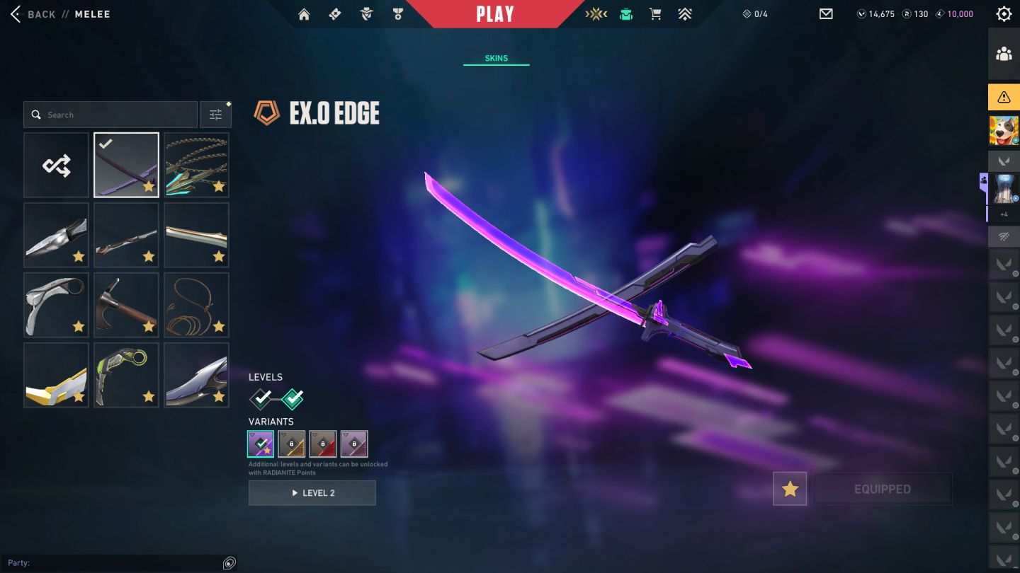 Conta de valorante cheia de skin e com vp