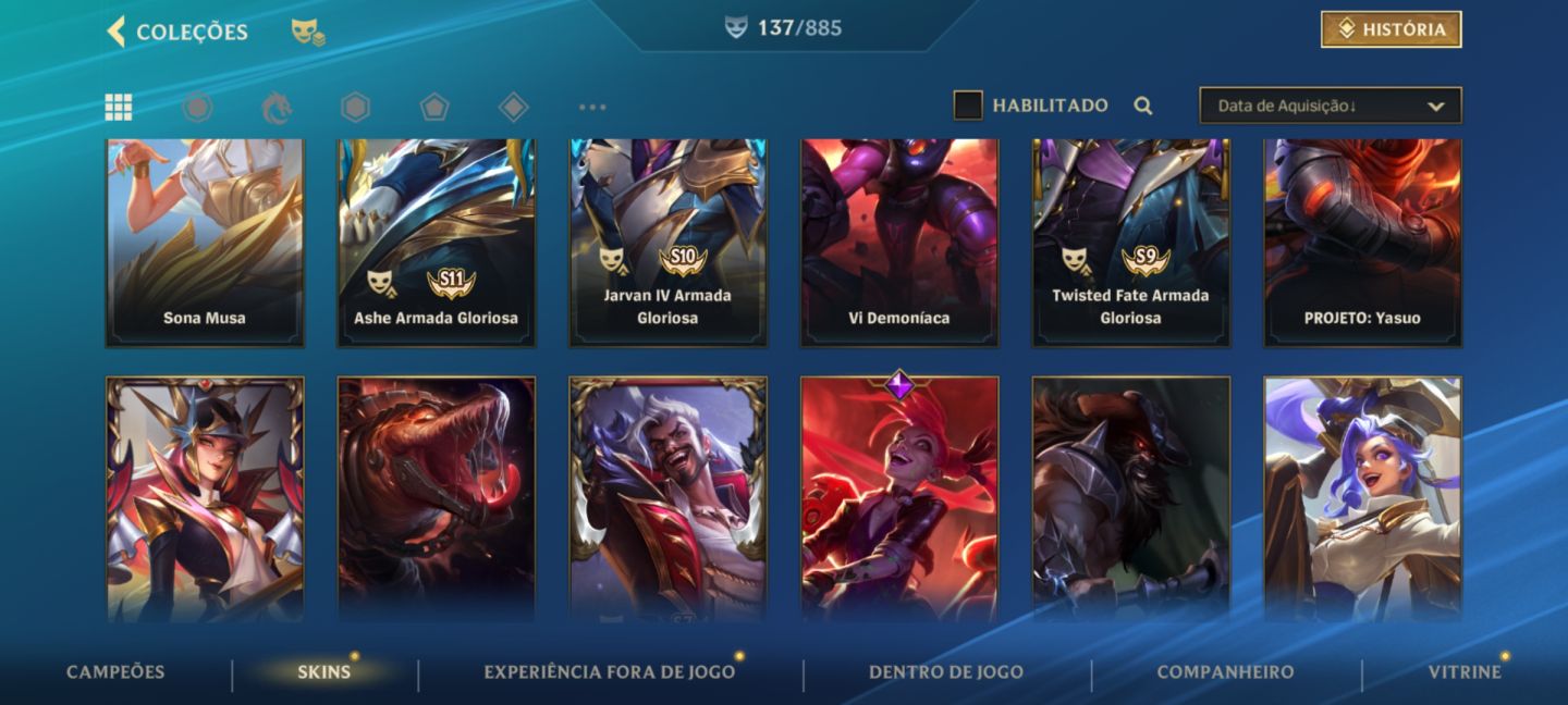 Conta Wild Rift main mid e Sup