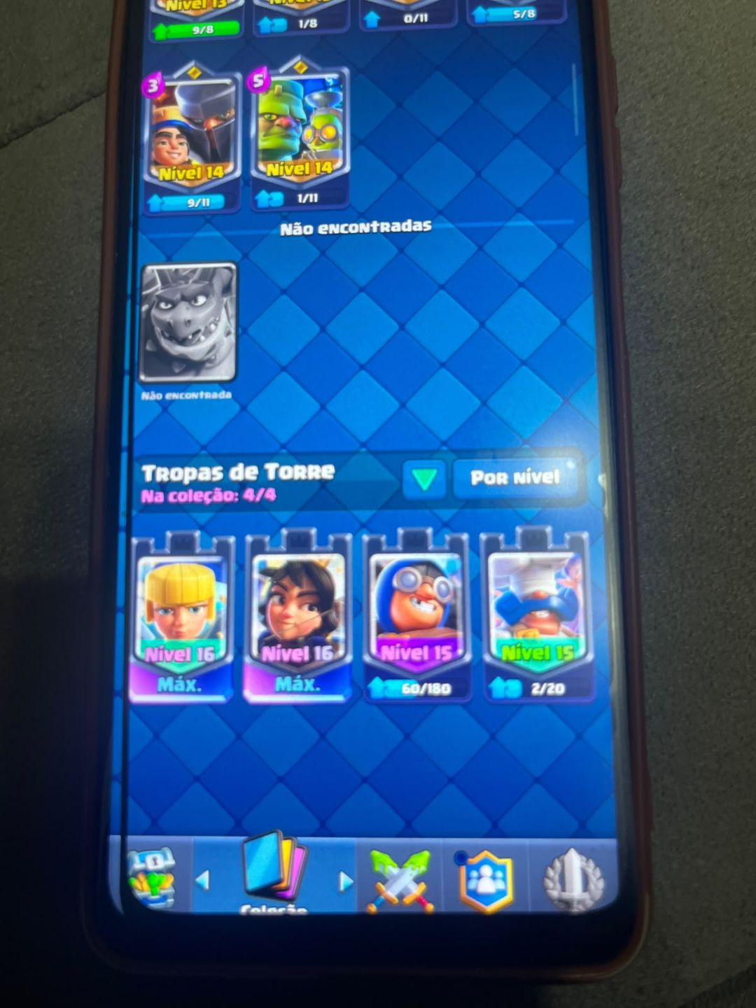 Conta Clash com skin avançada