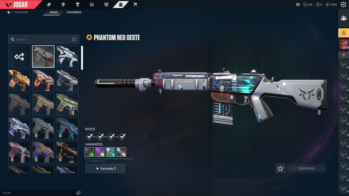 CONTA VALORANT NÍVEL 69 | 19 SKINS | VANDAL KURONAMI, PRELÚDIO DO CAOS, RGX ...