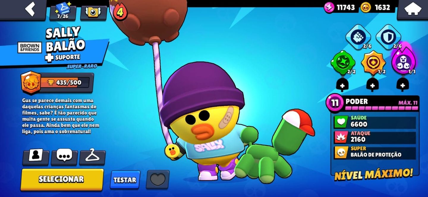 CONTA DE BRAWL STARS COM 46K DE TROFÉUS!!