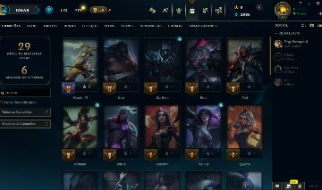 CONTA LOL LEVEL 37 EX GOLD UNRANKED
