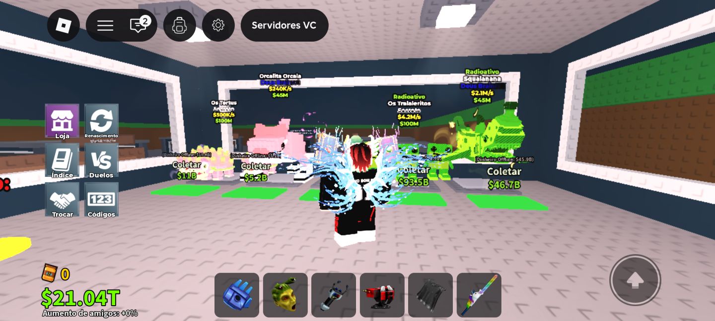 Conta Roblox Top - Grow a Garden e Bloxfruits