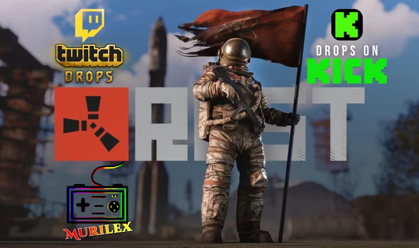 RUST - Twitch Drops / kick drops mais barato e rapido