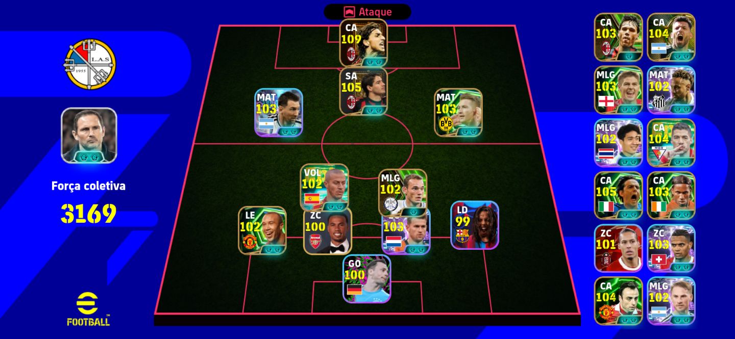 CONTA TOP eFootball 2024/2025 | FORÇA 3169+ | ÉPICOS, BIG TIMES E SHOW TIME
