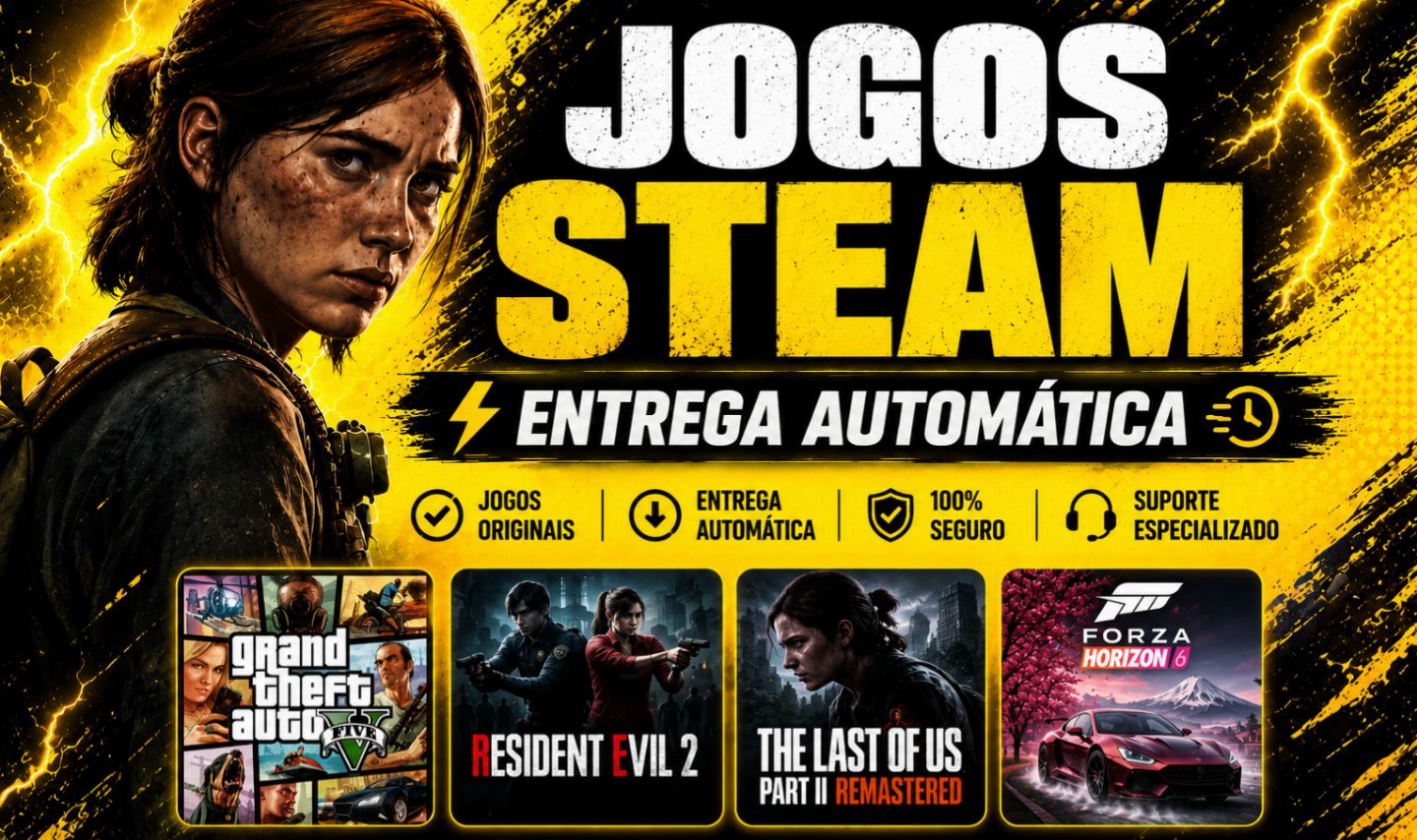 CONTAS STEAM OFFLINE PC [ENTREGA AUTOMÁTICA]