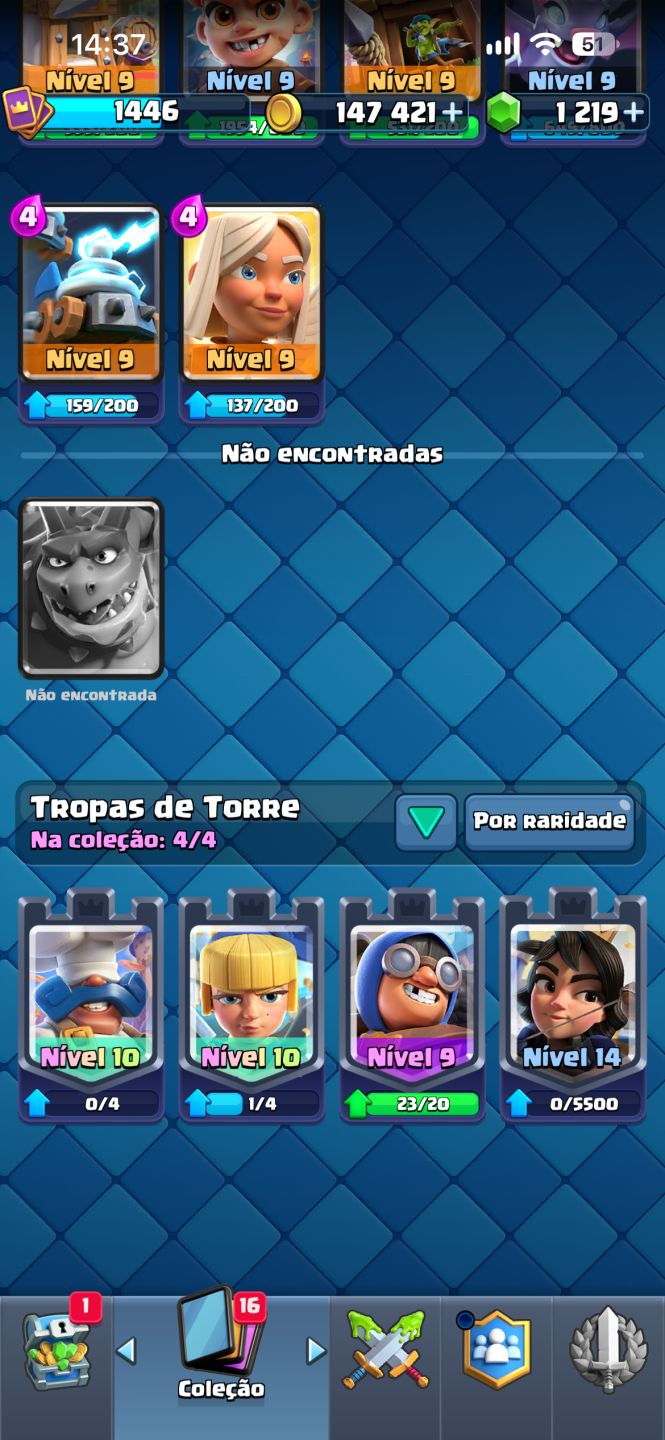 Promova Conta Clash Royale 9000 Troféus