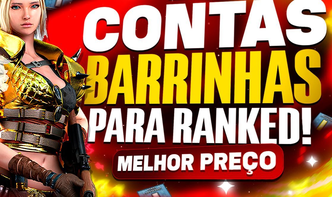 CONTA BARRINHA DE OURO PRA RANKED COM 12MNS E [+ 28 TICKETS M.N]