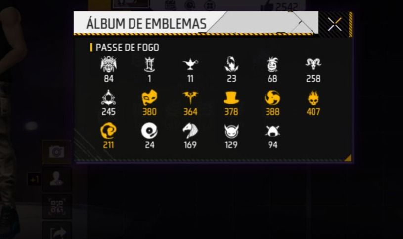 CONTA FREE FIRE | 150+ SKINS E ITENS RAROS | MCLAREN P1 | DRAGÃO NEGRO LV.3