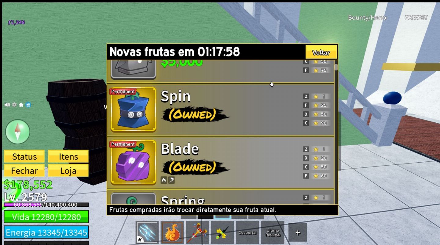 BUDA PERM + YORU + BARCOS RÁPIDOS | V4, Mini Yoru, Frutas Despertadas + BÔNUS